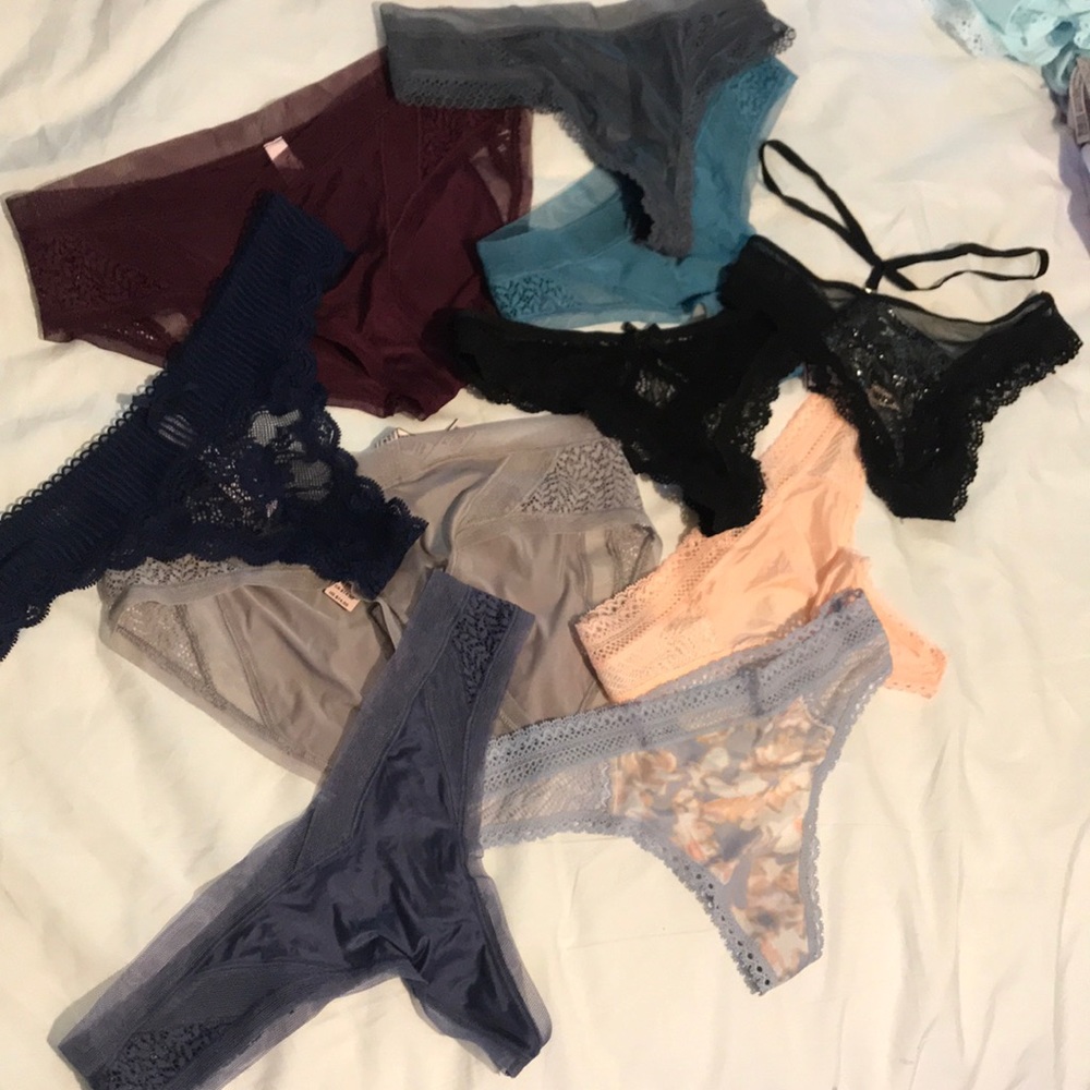10 xsVictoria secret panties  #with tags
